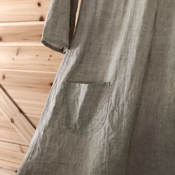 Modaspia Studio California Handmade Small Batch 100% Linen Dress XS - Picture 2 of 14